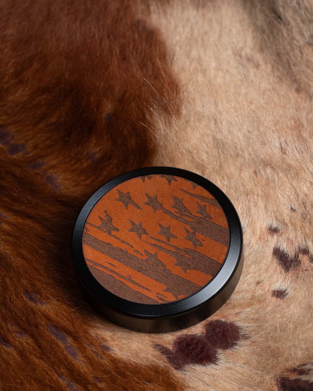 Sophisticated Black Brown Matte Finish Storage Box