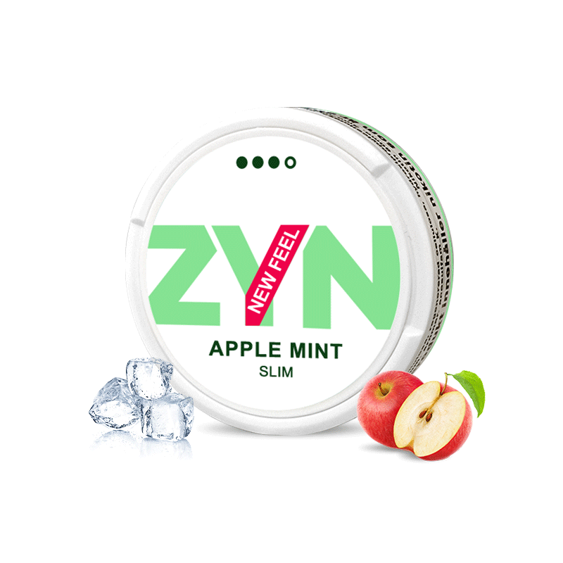 ZYN EU Slim Apple Mint 9mg - Vibe Snus